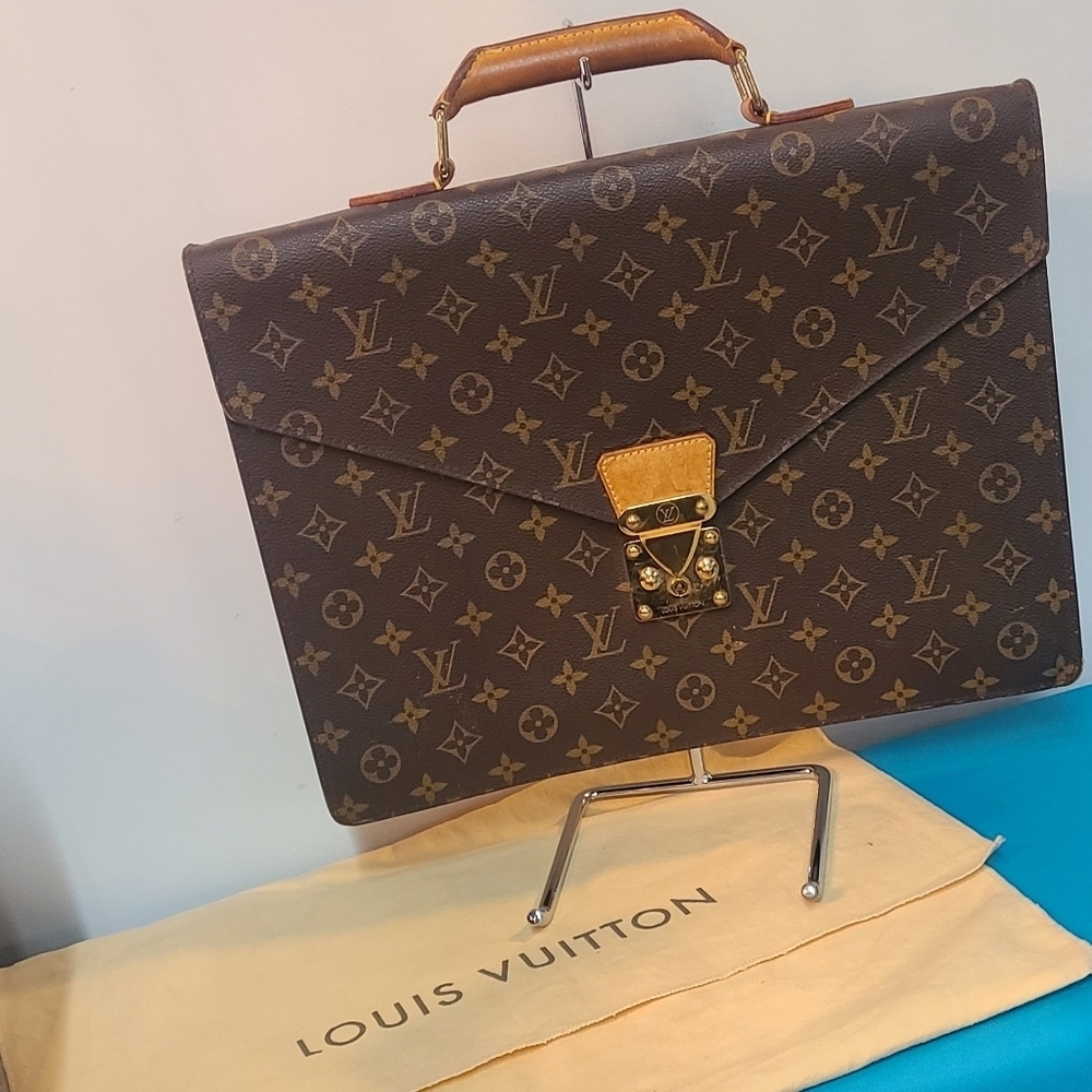 Louis Vuitton Monogram Serviette Conseiller Briefcase 💼
